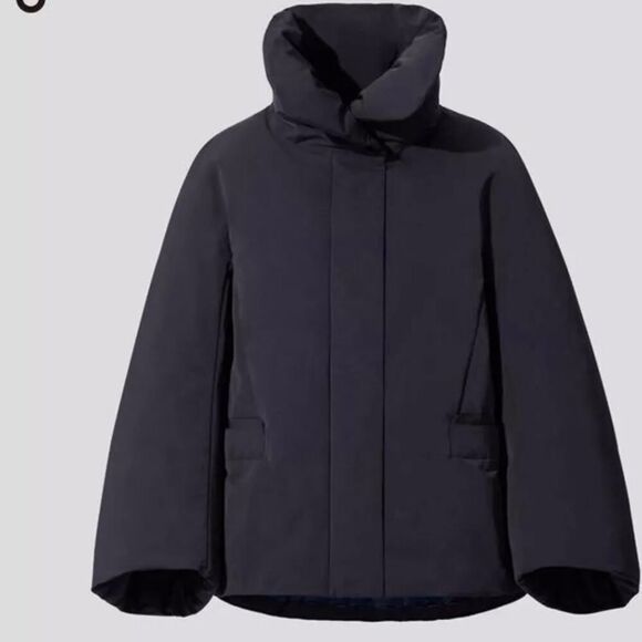 Uniqlo x Jil Sander +J Hybrid Down Jacket Women Navy Limited Edition Rare, XL - Picture 13 of 15